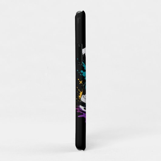 Coques Case-Mate iPhone Conception de basketball Respect The Drip (Dos/Droite)