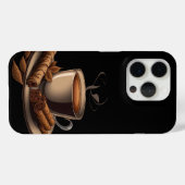 Coques Case-Mate iPhone Conception de café (Verso (horizontal))