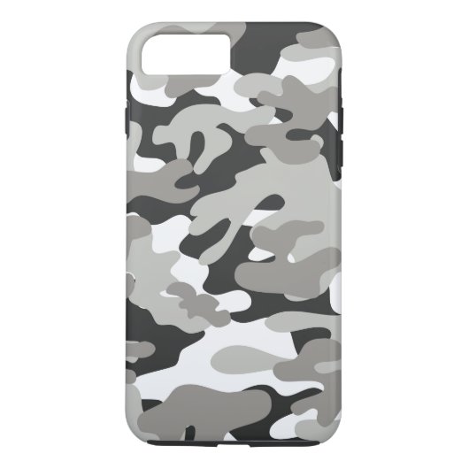 Coques Case-Mate iPhone Conception de Caméra noir et gris (Dos)