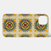 Coques Case-Mate iPhone Conception de carreaux victoriens de cire d'abeill (Verso (horizontal))