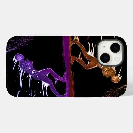 Coques Case-Mate iPhone Conception de carrefour couleur (Verso (horizontal))