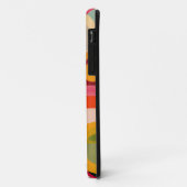 Coques Case-Mate iPhone Conception de cercle abstrait (Dos/Gauche)