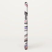 Coques Case-Mate iPhone Conception de cercle de maquillage (Dos/Droite)