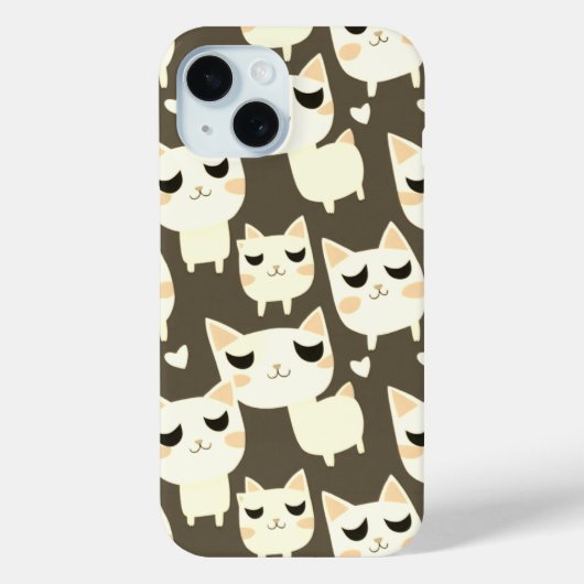 Coques Case-Mate iPhone Conception de chats (Verso)