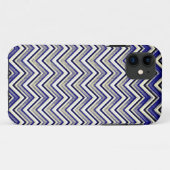 Coques Case-Mate iPhone conception de chevron texturé (Dos (Horizontal))