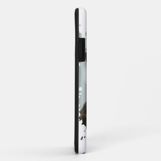 Coques Case-Mate iPhone Conception de chiot cool (Dos/Droite)