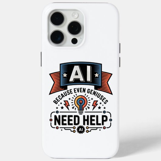 Coques Case-Mate iPhone Conception de citation de technologie humoristique (Verso)