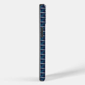 Coques Case-Mate iPhone Conception de compartiment arrondie bleue (Verso / Droite)