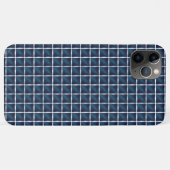 Coques Case-Mate iPhone Conception de compartiment bleu arrondi (Dos (Horizontal))
