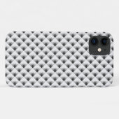 Coques Case-Mate iPhone conception de compartiment en gris (Dos (Horizontal))