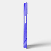 Coques Case-Mate iPhone Conception de Contour de Lavande Brossée à Violett (Verso / Droite)