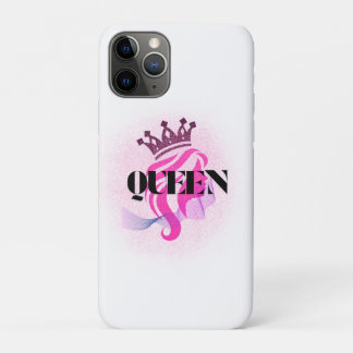 Case-Mate iPhone Case Conception de couronne de reine rose – Puissance f