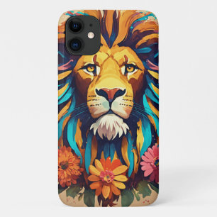 Case-Mate iPhone Case Conception de couverture iPhone Lion en verre de c