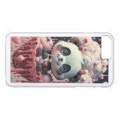 Coques Case-Mate iPhone Conception de couverture iPhone Panda joueuse (Dos (Horizontal))