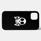 Coques Case-Mate iPhone Conception de crâne de pirate (Verso (horizontal))