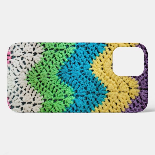 Coques Case-Mate iPhone Conception de Crochet arc-en-ciel (Verso (horizontal))