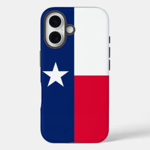 Coques iPhone 16 Conception de décoration de drapeau de l'État du T