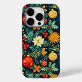 Coques Case-Mate iPhone Conception de décoration de Noël classique artisti (Verso)