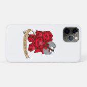 Coques Case-Mate iPhone Conception de dés barbares (Dos (Horizontal))