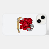 Coques Case-Mate iPhone Conception de dés barbares (Verso (horizontal))