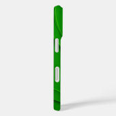 Coques Case-Mate iPhone Conception de feuille minimale verte (Verso / Droite)