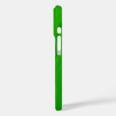 Coques Case-Mate iPhone Conception de feuille minimale verte (Verso / Gauche)