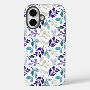 Coques iPhone 16 Conception de feuilles d'aquarelle harmonieuses
