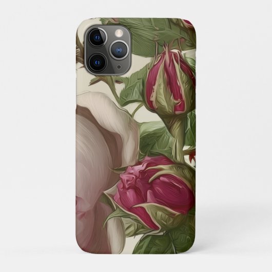 Coques Case-Mate iPhone Conception de fleurs botaniques (Dos)