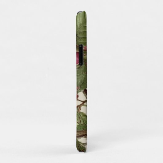 Coques Case-Mate iPhone Conception de fleurs botaniques (Dos/Droite)