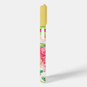 Coques Case-Mate iPhone Conception de fleurs tropicales personnalisées (Verso / Droite)