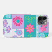 Coques Case-Mate iPhone Conception de fleurs vibrantes en fleurs (Dos (Horizontal))