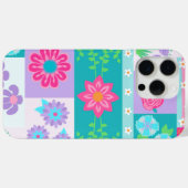 Coques Case-Mate iPhone Conception de fleurs vibrantes en fleurs (Verso (horizontal))