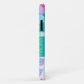 Coques Case-Mate iPhone Conception de fleurs vibrantes en fleurs (Dos/Droite)