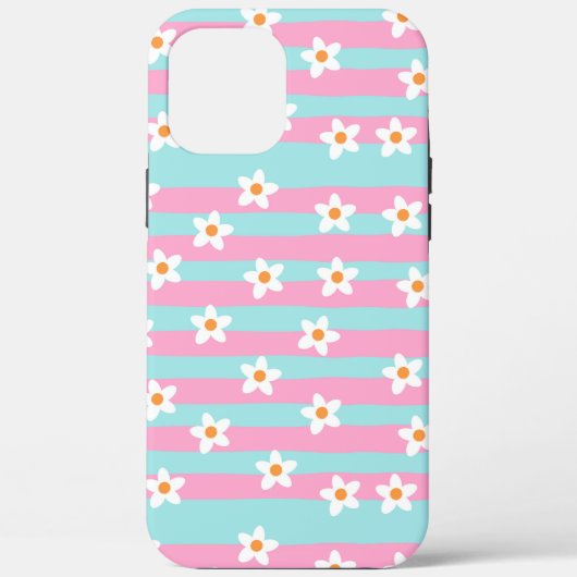Coques Case-Mate iPhone Conception de fleurs vibrantes en fleurs (Verso)
