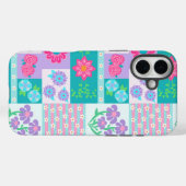 Coques Case-Mate iPhone Conception de fleurs vibrantes en fleurs (Verso (horizontal))
