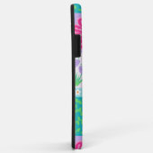 Coques Case-Mate iPhone Conception de fleurs vibrantes en fleurs (Dos/Droite)