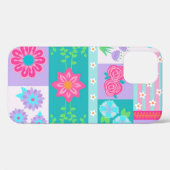 Coques Case-Mate iPhone Conception de fleurs vibrantes en fleurs (Verso (horizontal))