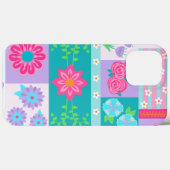 Coques Case-Mate iPhone Conception de fleurs vibrantes en fleurs (Verso (horizontal))