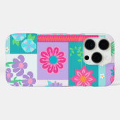 Coques Case-Mate iPhone Conception de fleurs vibrantes en fleurs (Verso (horizontal))