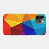 Coques Case-Mate iPhone Conception de flux géométrique abstrait vibrant (Dos (Horizontal))