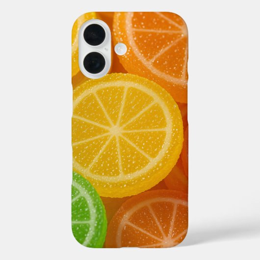 Coques Case-Mate iPhone Conception de Fruit de Gelée Vibrant avec Cristal (Verso)