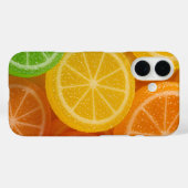 Coques Case-Mate iPhone Conception de Fruit de Gelée Vibrant avec Cristal (Verso (horizontal))