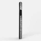 Coques Case-Mate iPhone Conception de glace grise (Dos/Droite)