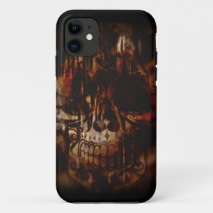 Coque Case-Mate Pour iPhone Conception de grunge de crâne de sucre de jour des