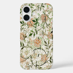 Coques iPhone 16 Conception de jardin de fleurs de jasmin de Willia