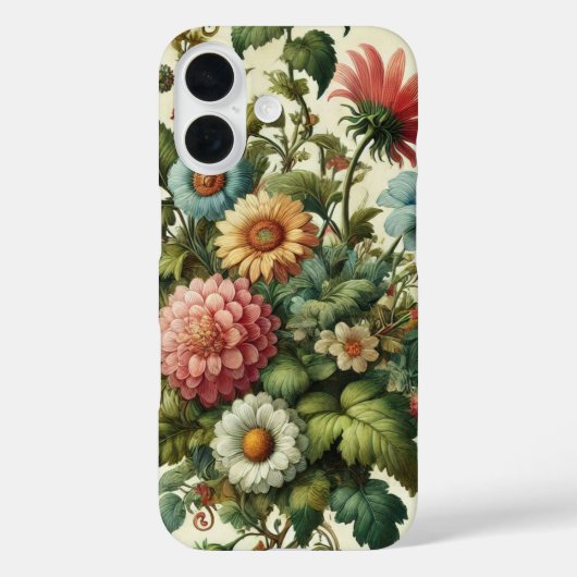 Coques Case-Mate iPhone Conception de jardins transparente (Verso)