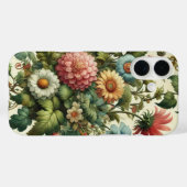 Coques Case-Mate iPhone Conception de jardins transparente (Verso (horizontal))