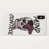 Coques Case-Mate iPhone Conception de jeux de contrôle mental (Dos (Horizontal))