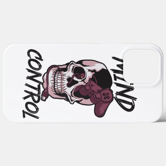 Coques Case-Mate iPhone Conception de jeux de contrôle mental (Verso (horizontal))