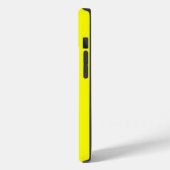 Coques Case-Mate iPhone Conception de la balle jaune avec nom (Verso / Gauche)